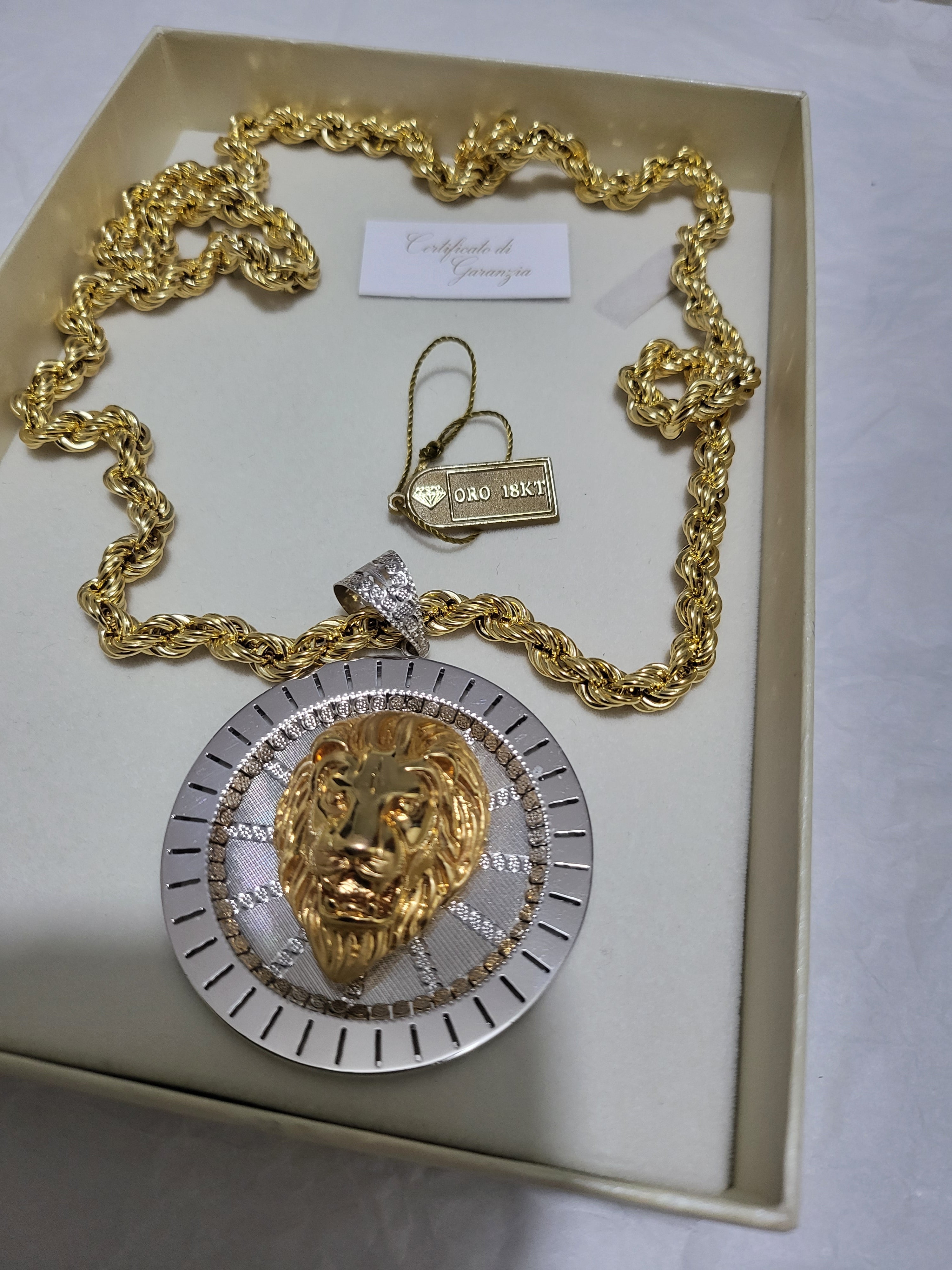 Collana oro 18kt 750