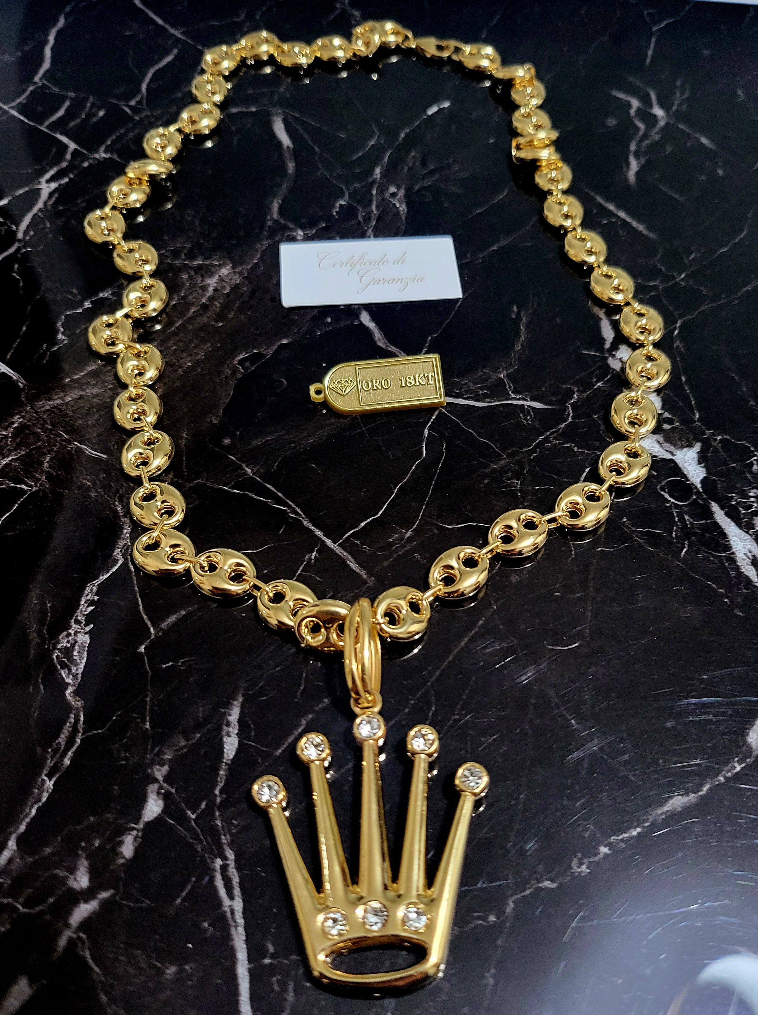 Collana oro 18kt 750