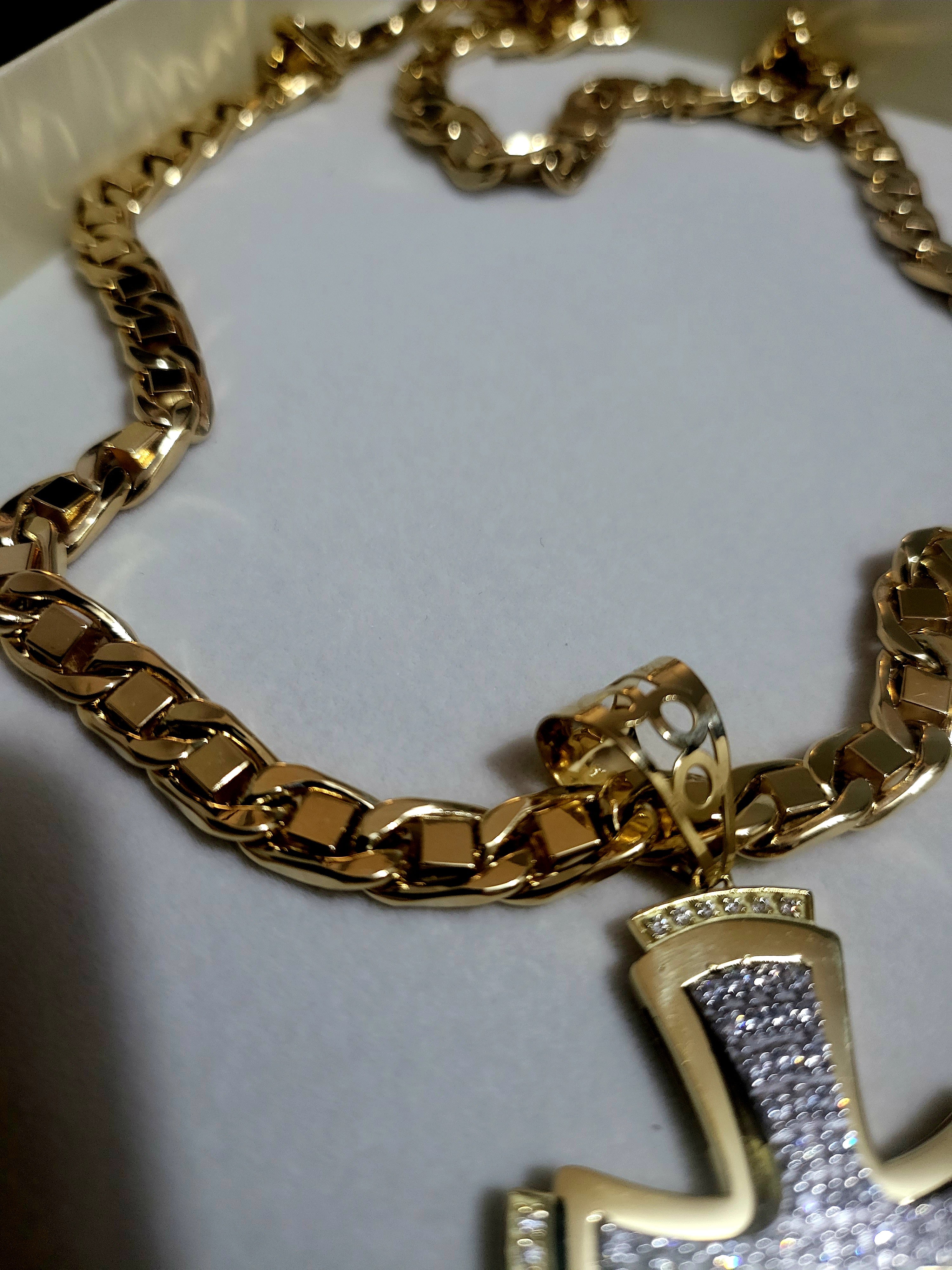 Collana oro 18kt 750%