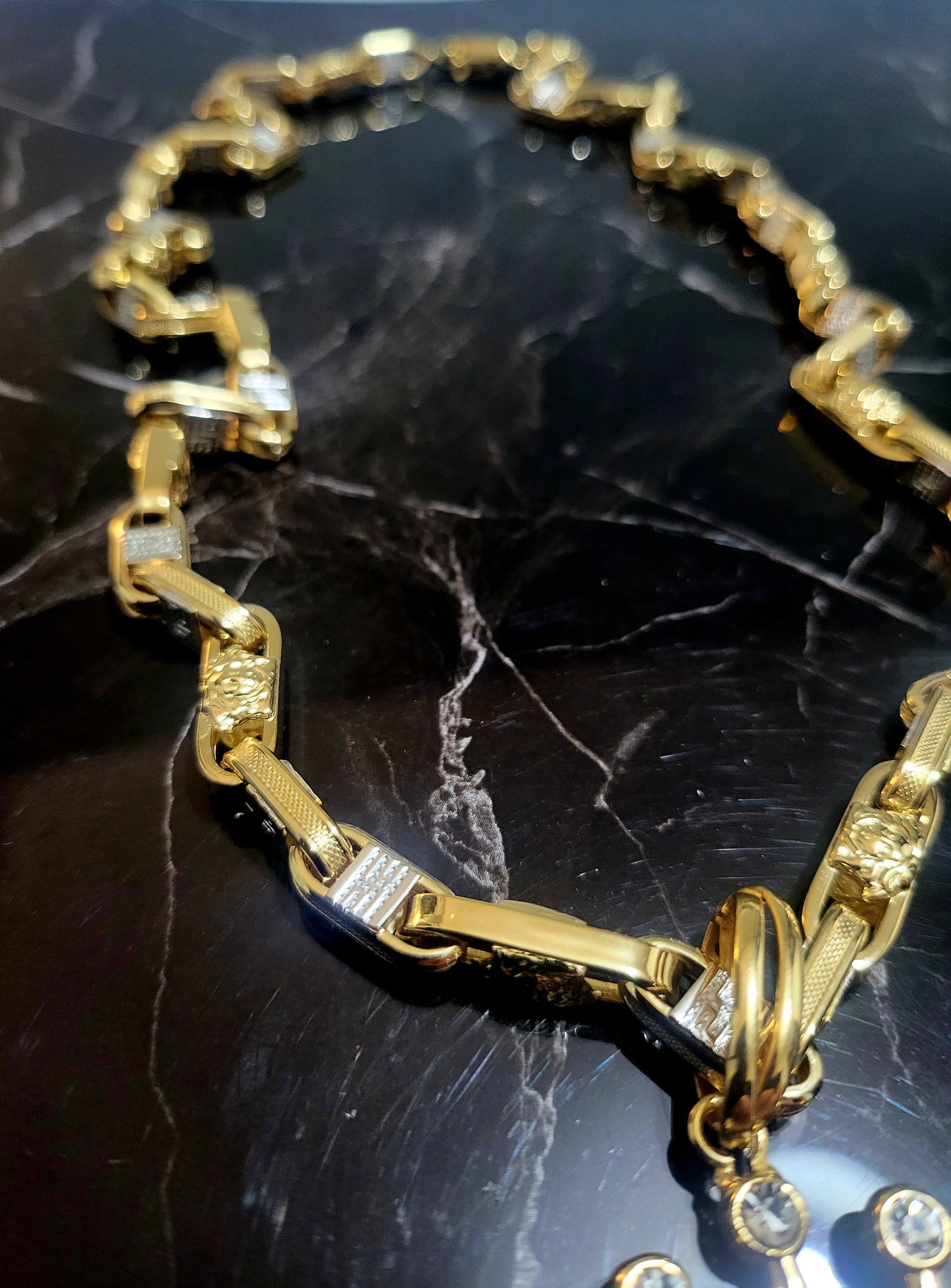 Collana oro 18kt 750%