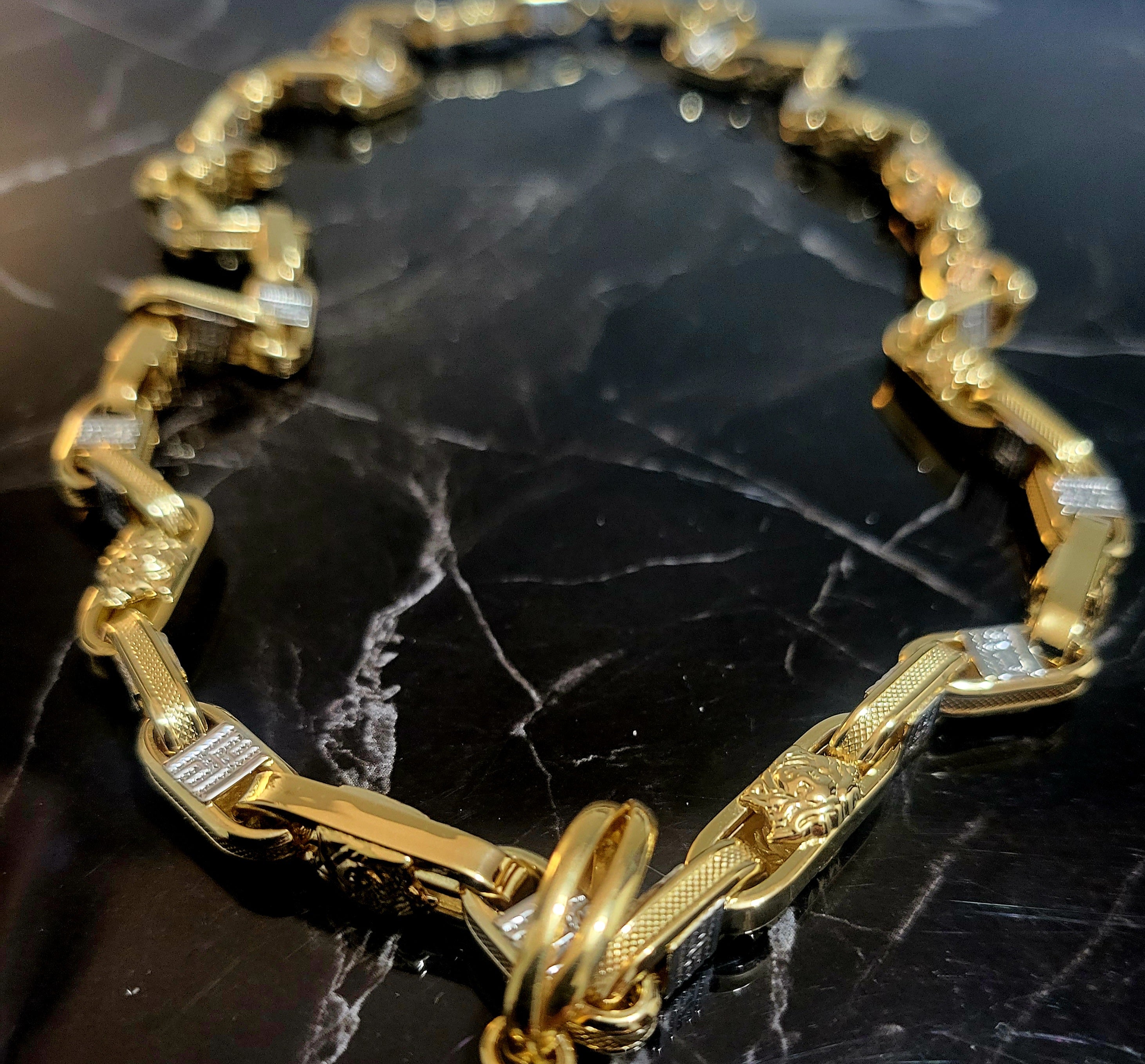 Collana oro 18kt 750%