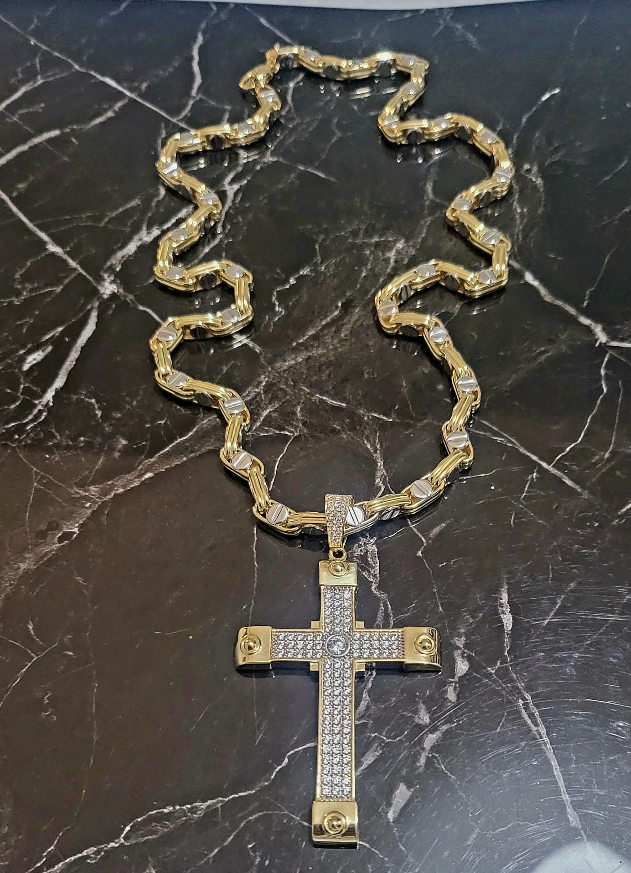 Collana oro 18kt 750%