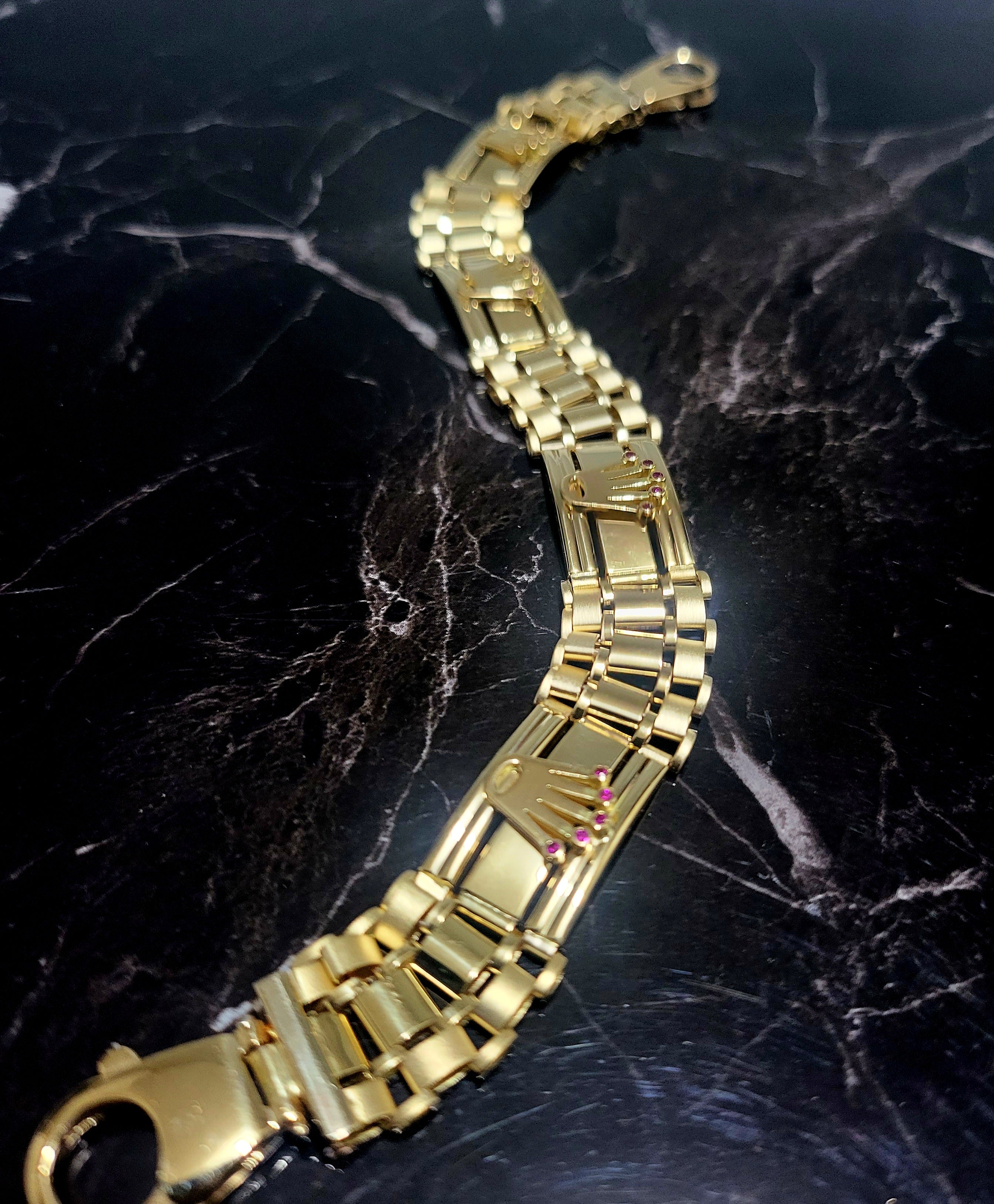 Bracciale oro 18kt 750%