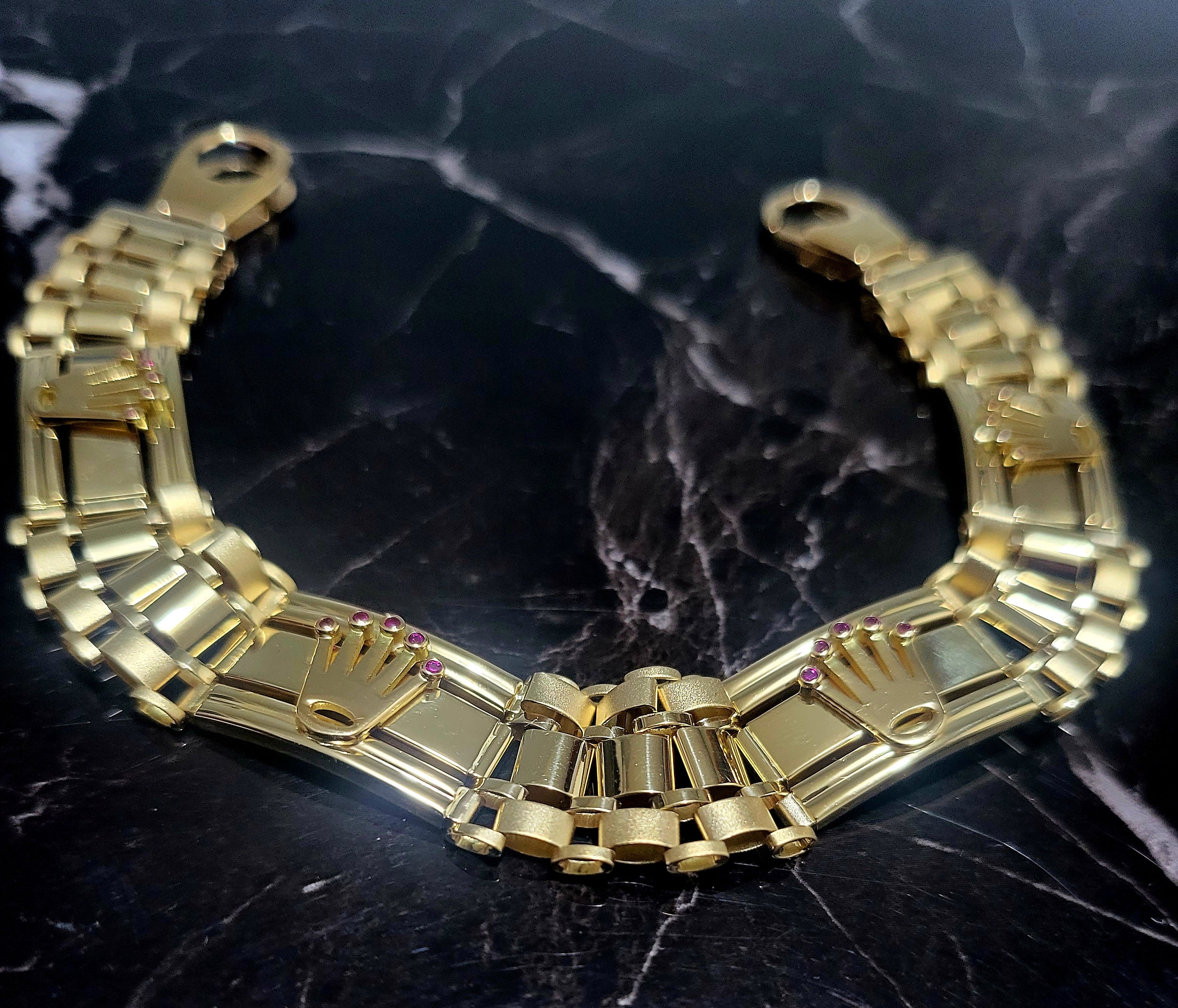 Bracciale oro 18kt 750%