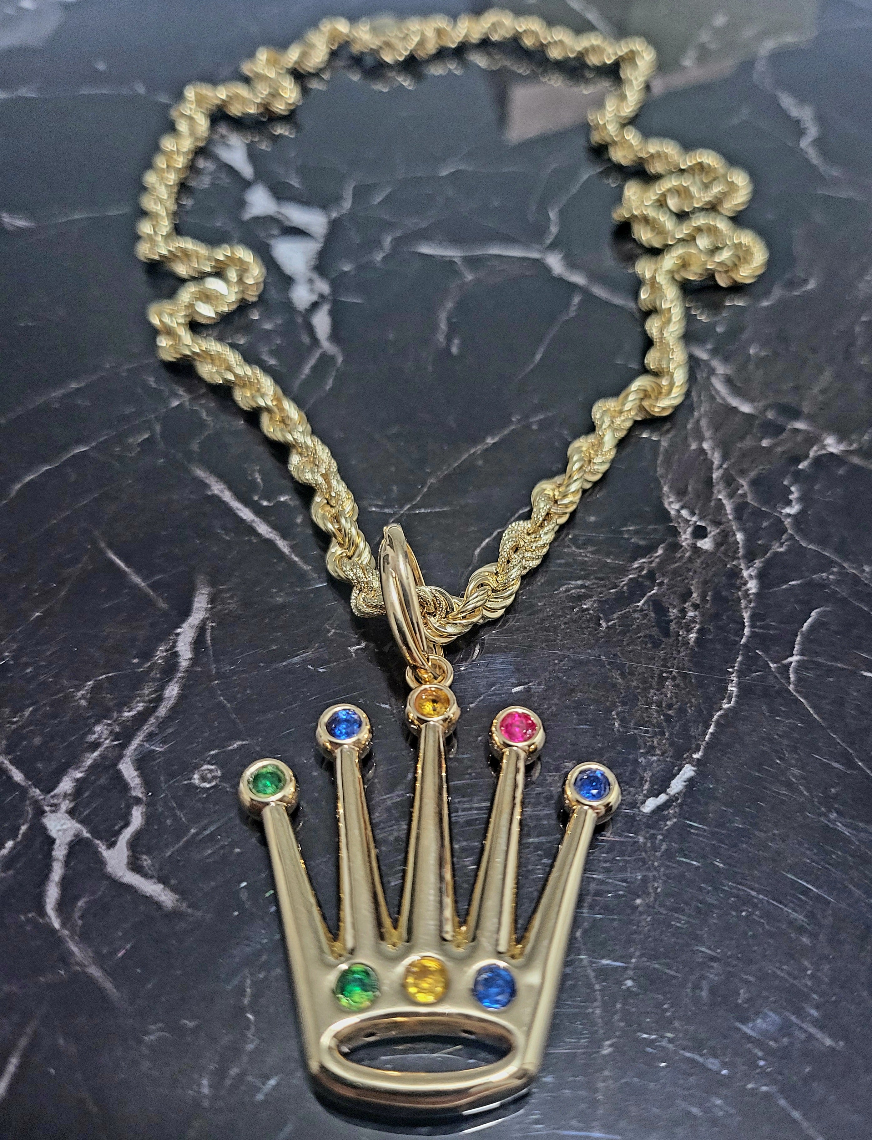 Collana oro 18kt 750%