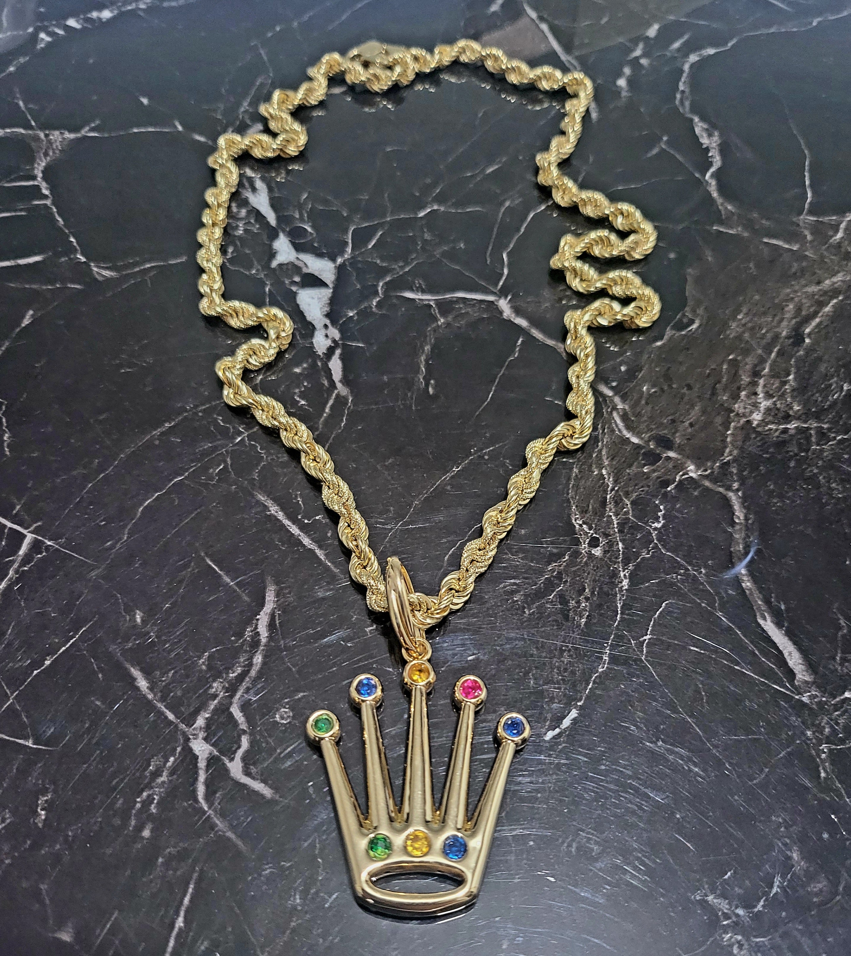 Collana oro 18kt 750%