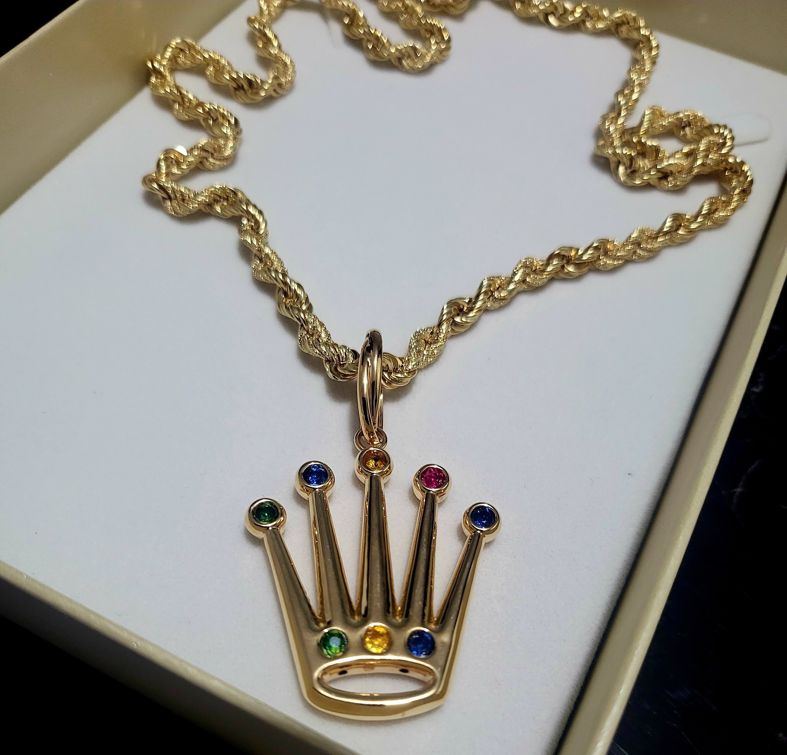 Collana oro 18kt 750%