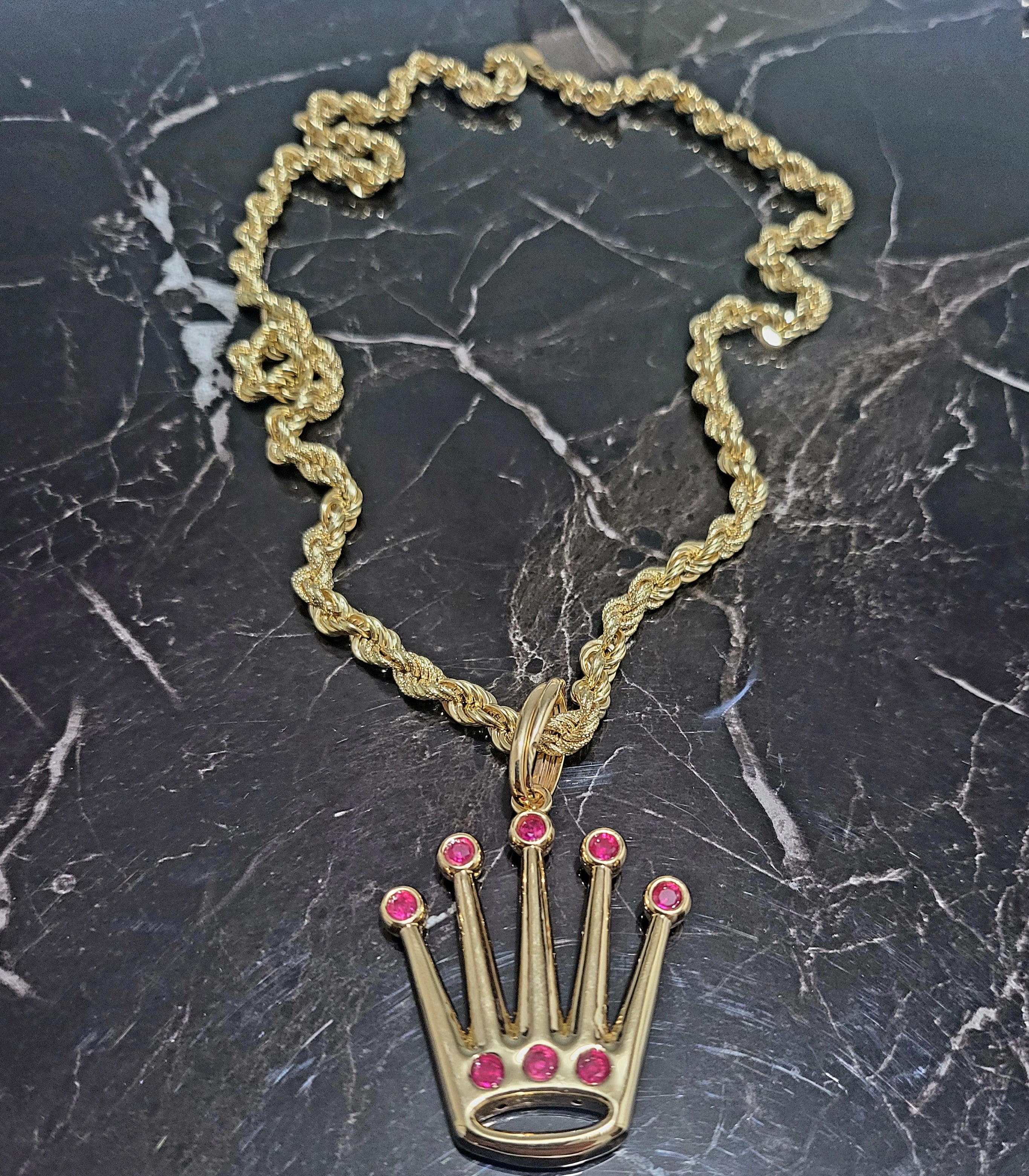 Collana oro 18kt 750%