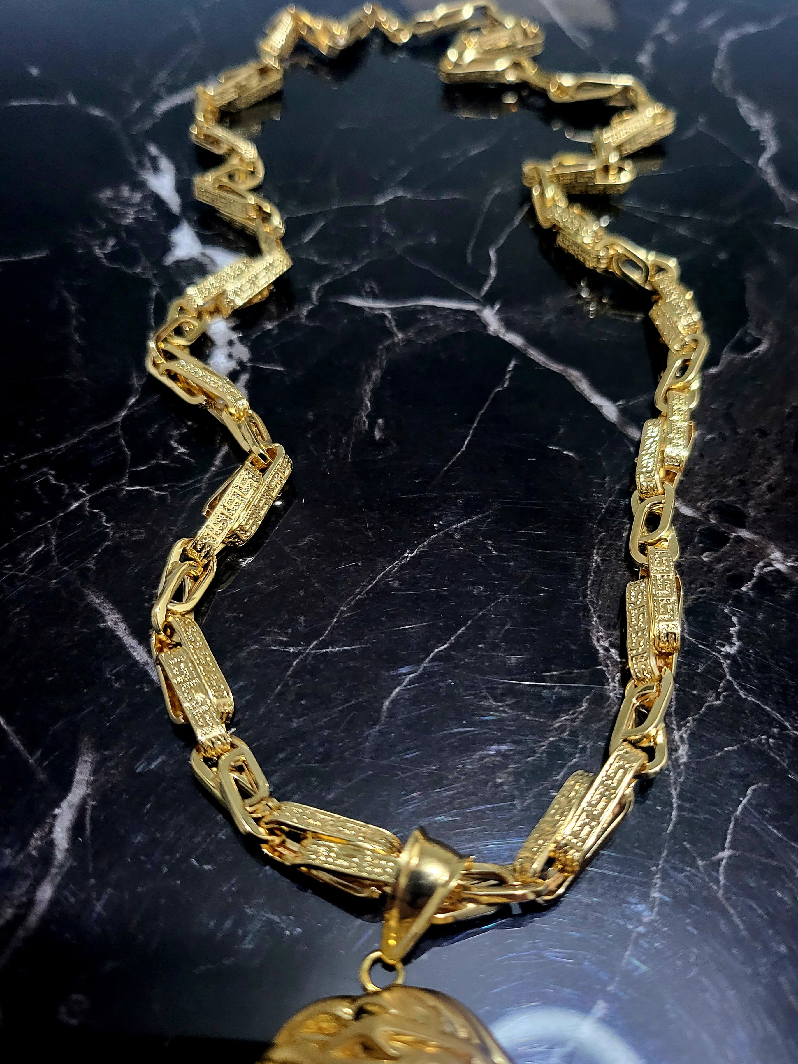 Collana oro 18kt 750%
