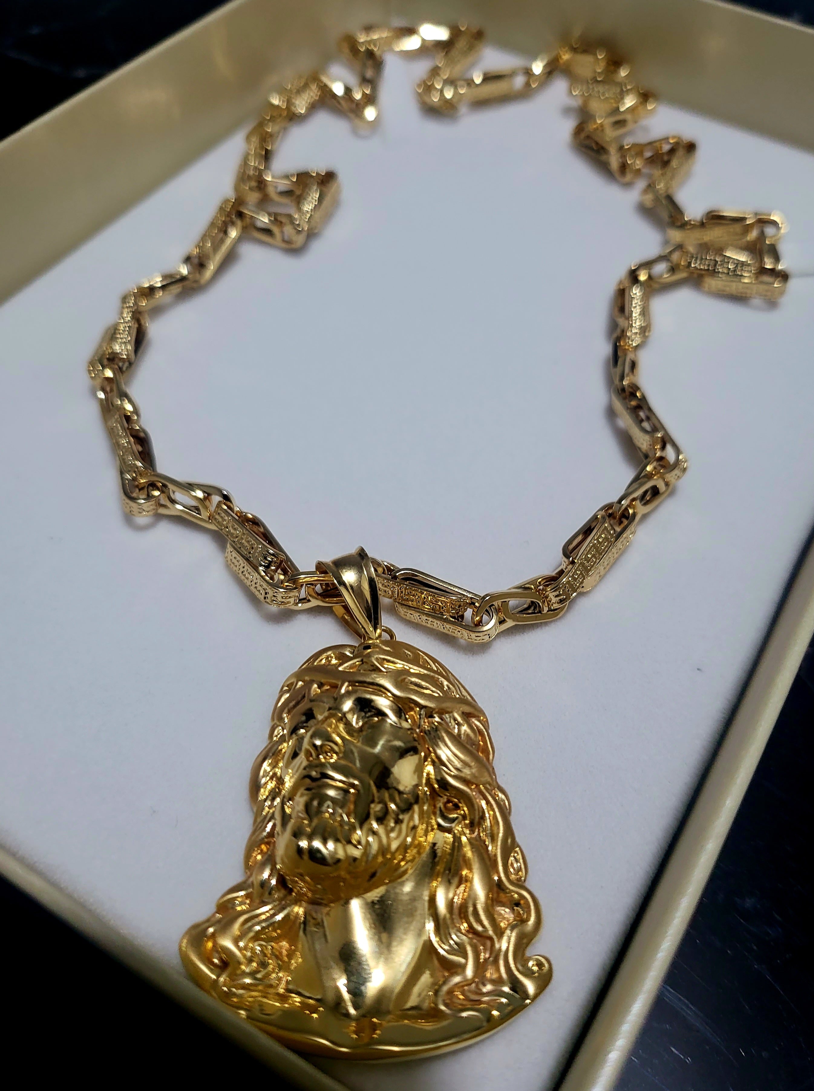 Collana oro 18kt 750%