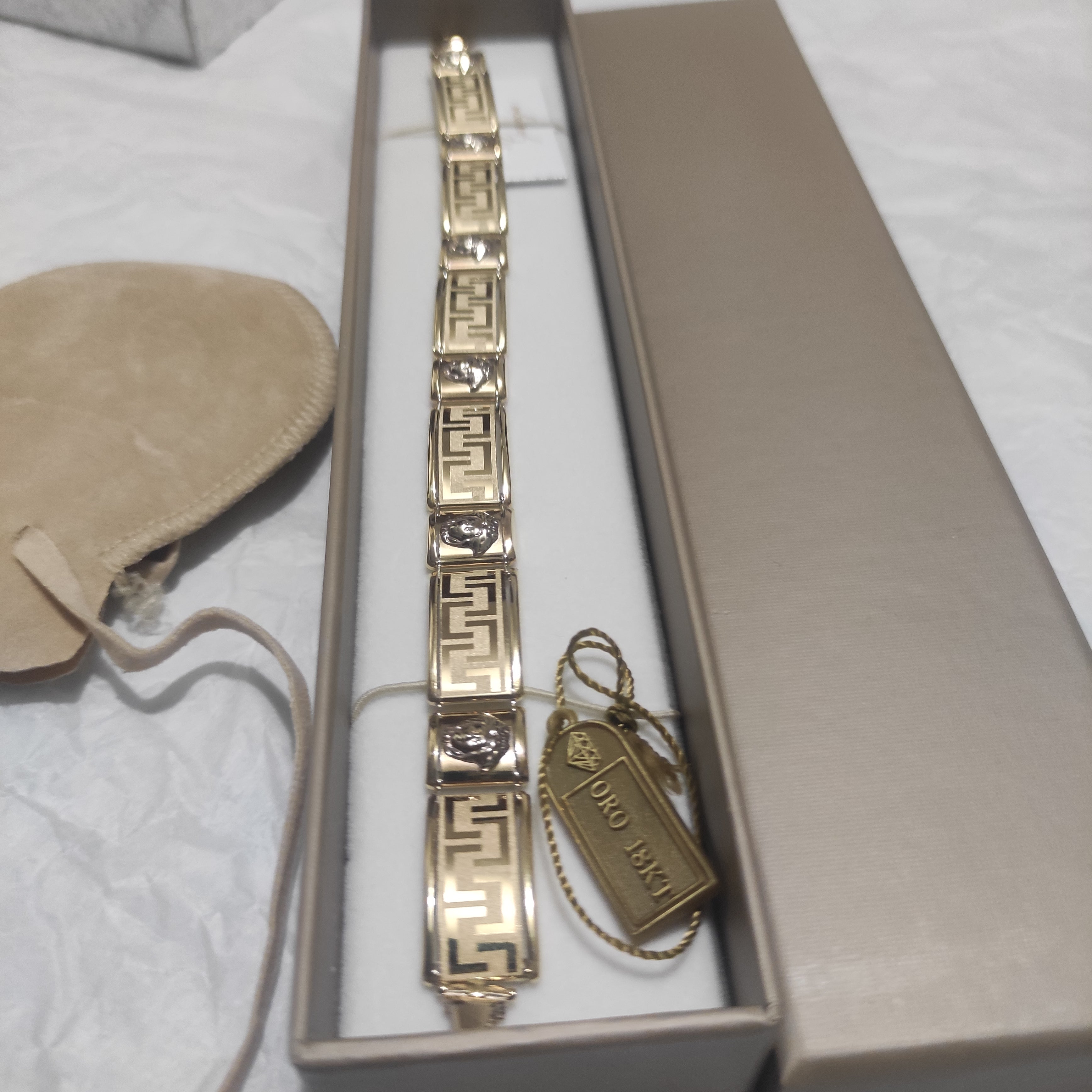 Bracciale 18kt a maglie