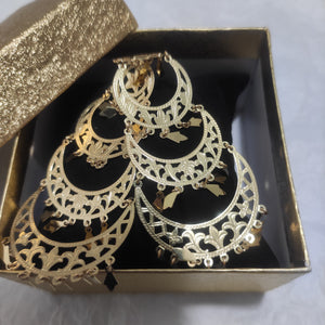 Orecchini 18kt lunghi gipsy lady