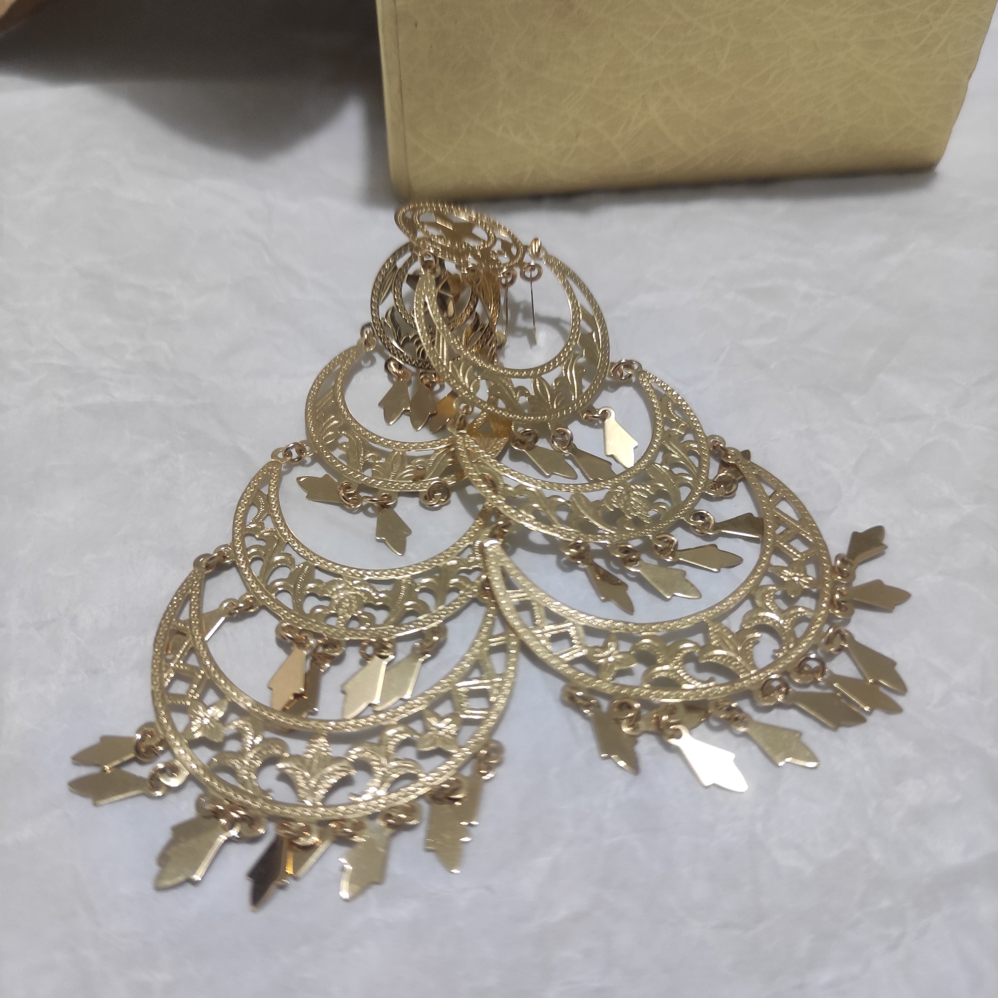 Orecchini 18kt lunghi gipsy lady