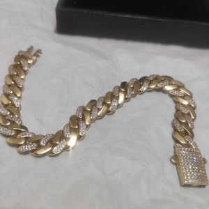 Bracciale unisex oro 18 kt 750