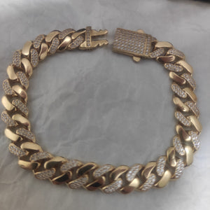 Bracciale unisex oro 18 kt 750