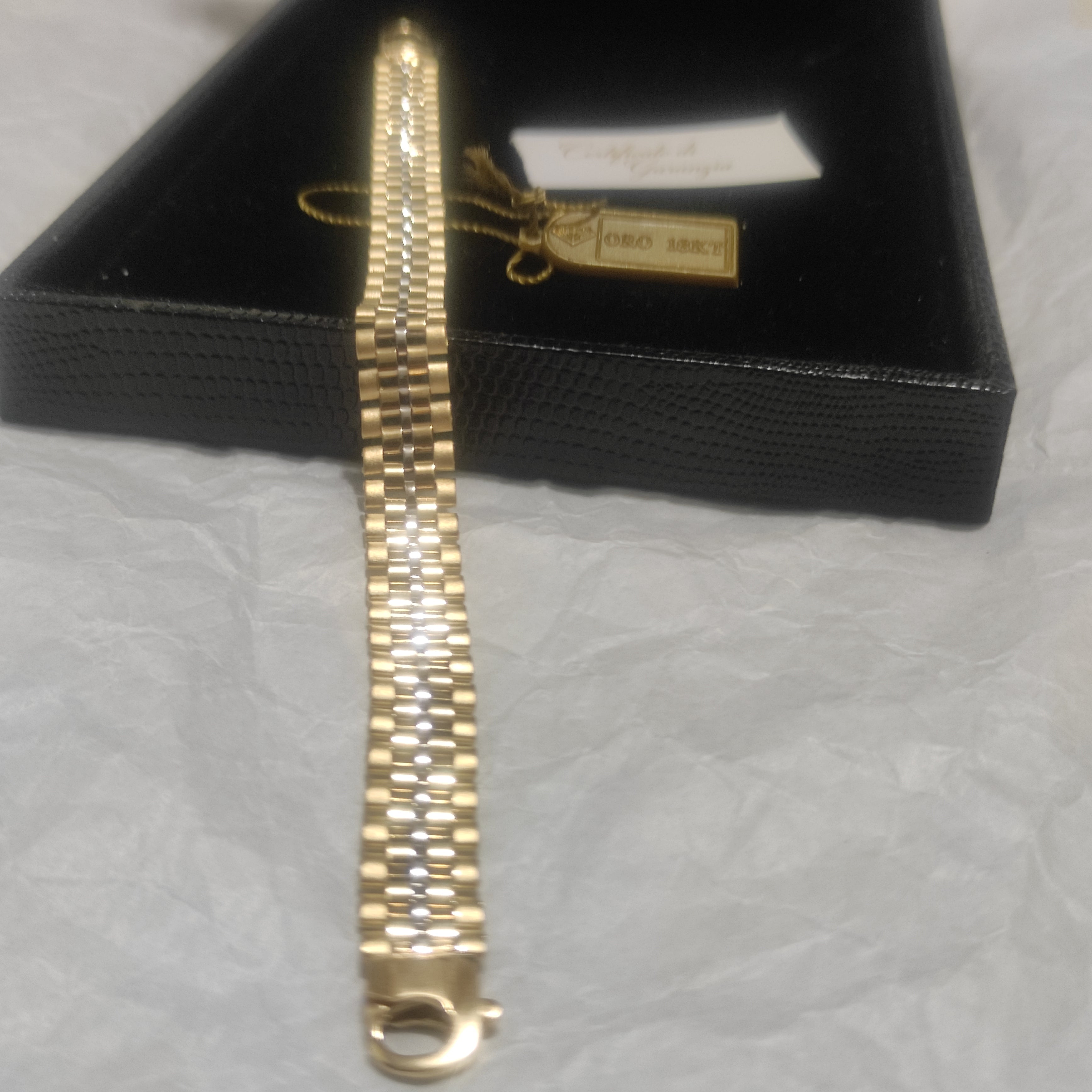 Bracciale oro 18kt 750