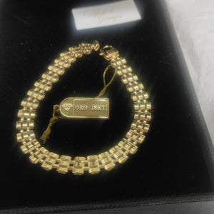 Bracciale unisex oro 18 kt 750