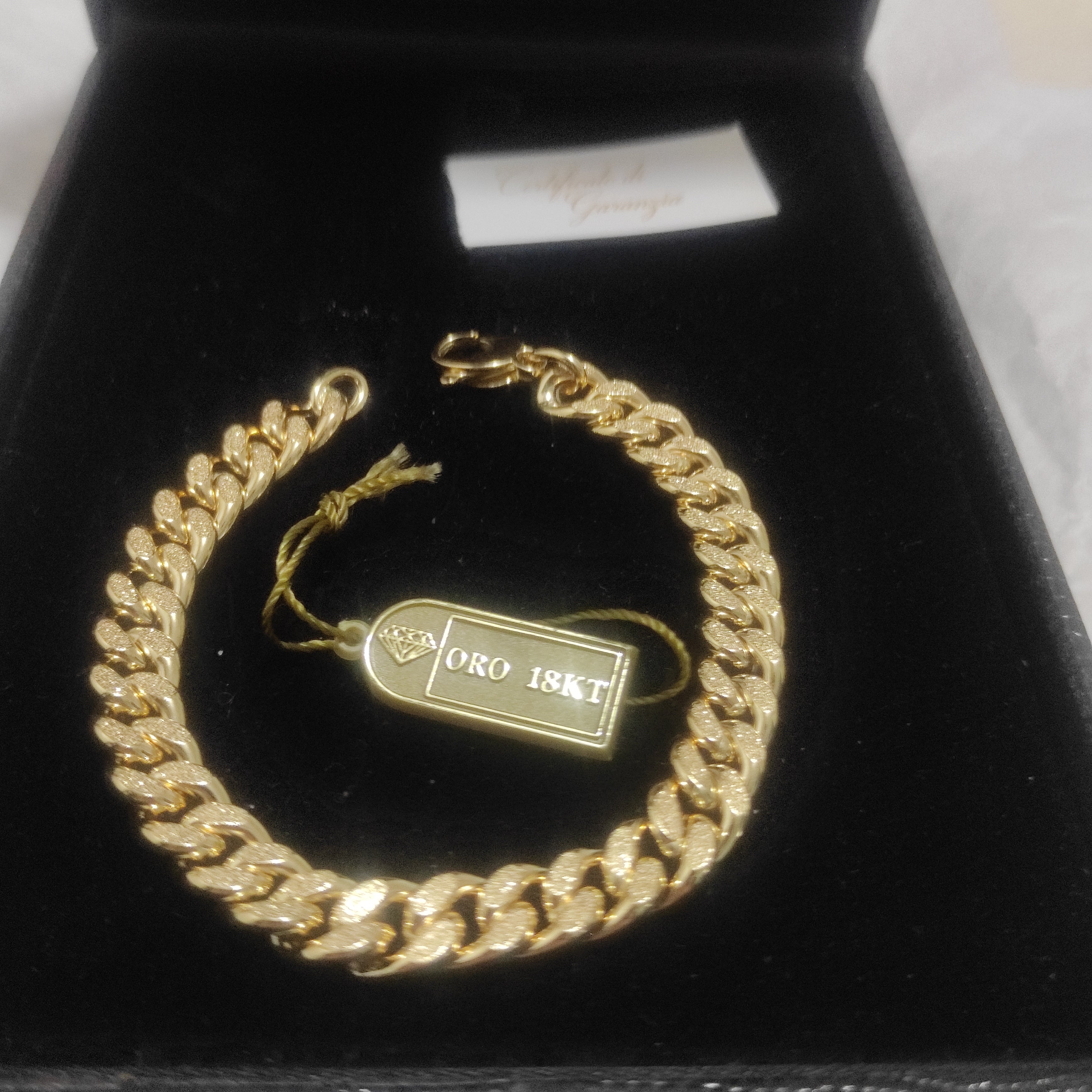 Bracciale unisex oro 18kt 750