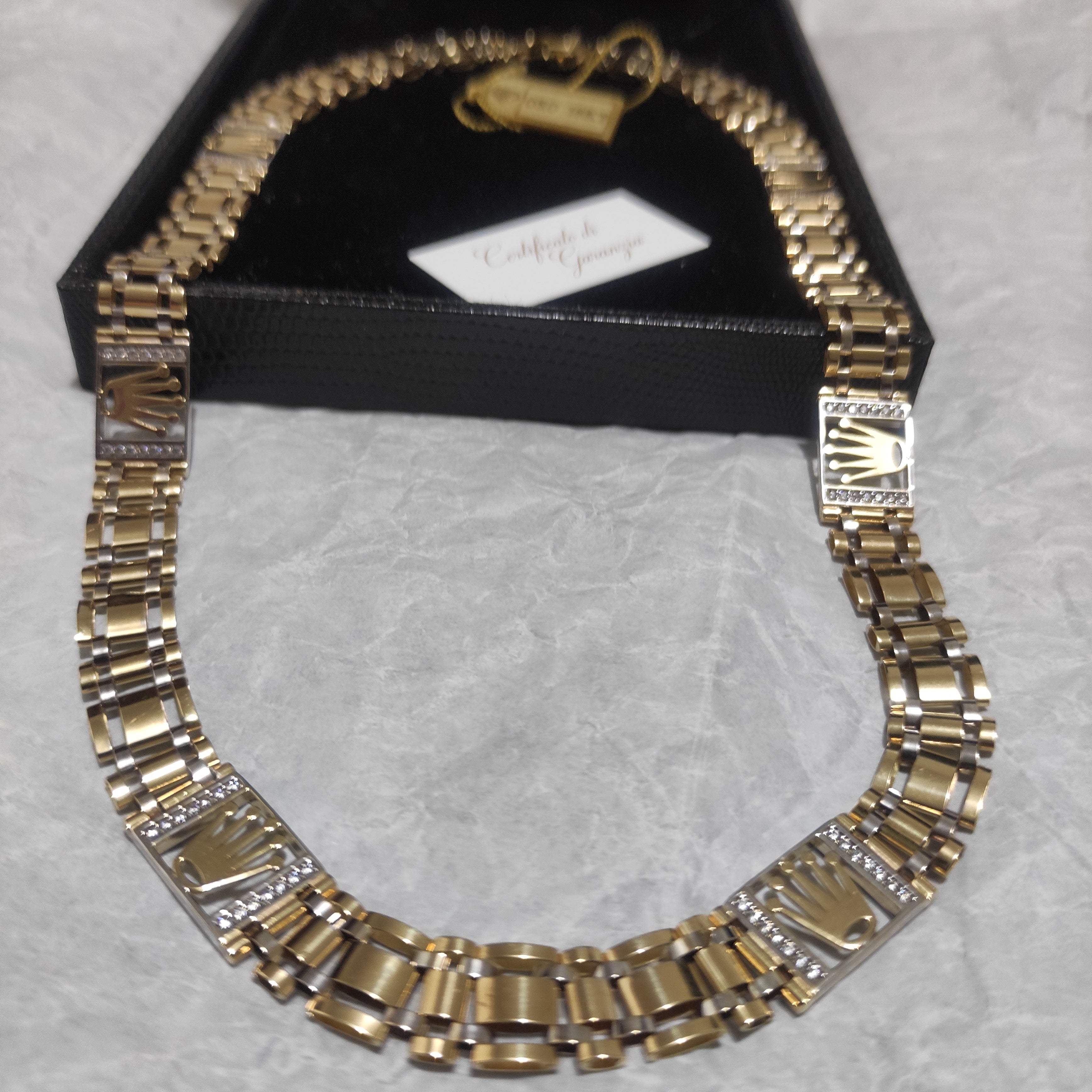 Collana oro 18 kt 750