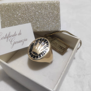 Anello oro 18kt 750%