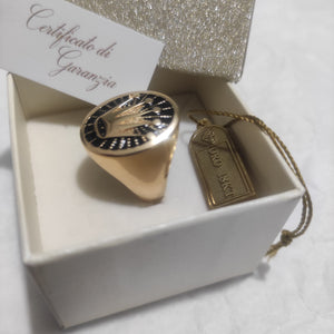 Anello oro 18kt 750%